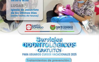 Hoy lunes 24 de marzo, estaremos brindando atenciones odontológicas totalmente …