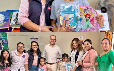 Compartimos sonrisas y esperanza con 20 niños de madres de la Asociación Integra…