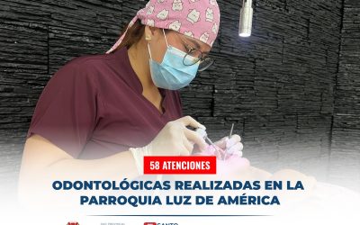Con gran éxito se desarrolló los servicios odontológicos en la Parroquia Luz de …
