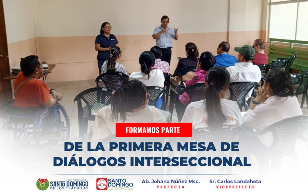 Hoy fuimos parte de la primera Mesa de Diálogos Interseccional en Discapacidad 2…