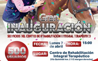 SE ACERCA EL DÍA 

Este lunes 7 de abril se realizará la apertura e inicio de at…