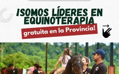 ¡Somos líderes en equinoterapia gratuita en la provincia Tsáchila! Seguimos trab…
