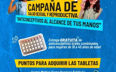 ¡Tu salud, tu decisión! 
¡Anticonceptivos al alcance de tus manos!

Entrega GRAT…