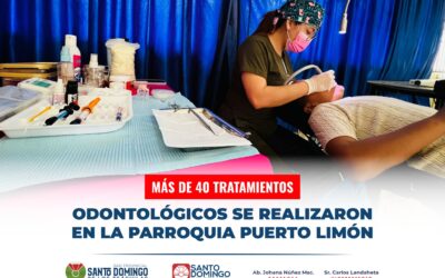 Buena salud bucal para niñas, niños y adolescentes de la Parroquia Puerto Limón,…