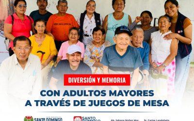 Con usuarios del Proyecto Cuídame Soy Adulto Mayor de la Coop. 30 de Julio, se r…