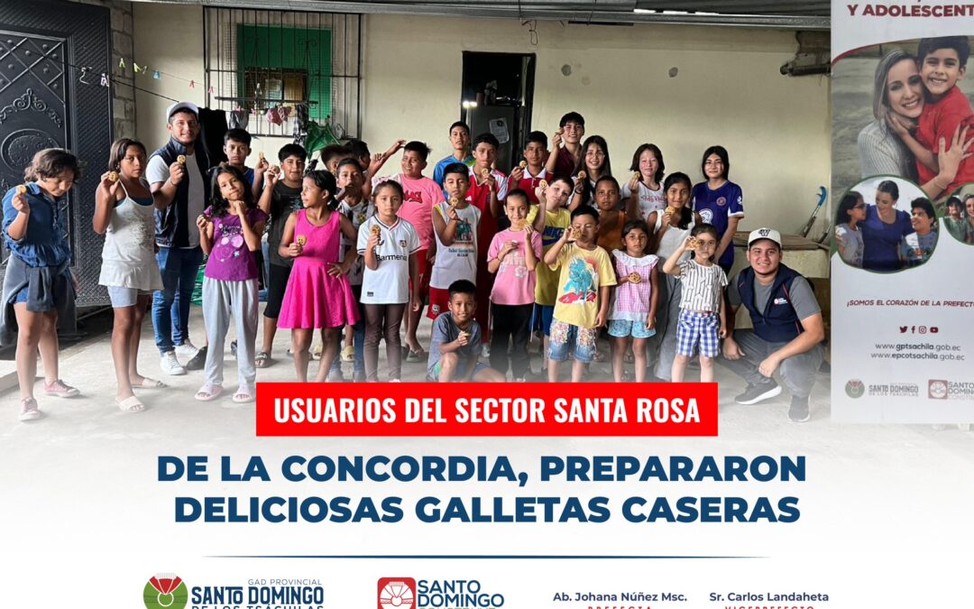 En la actividad de GASTRONOMÍA  usuarios del barrio Santa Rosa del Cantón La Con…