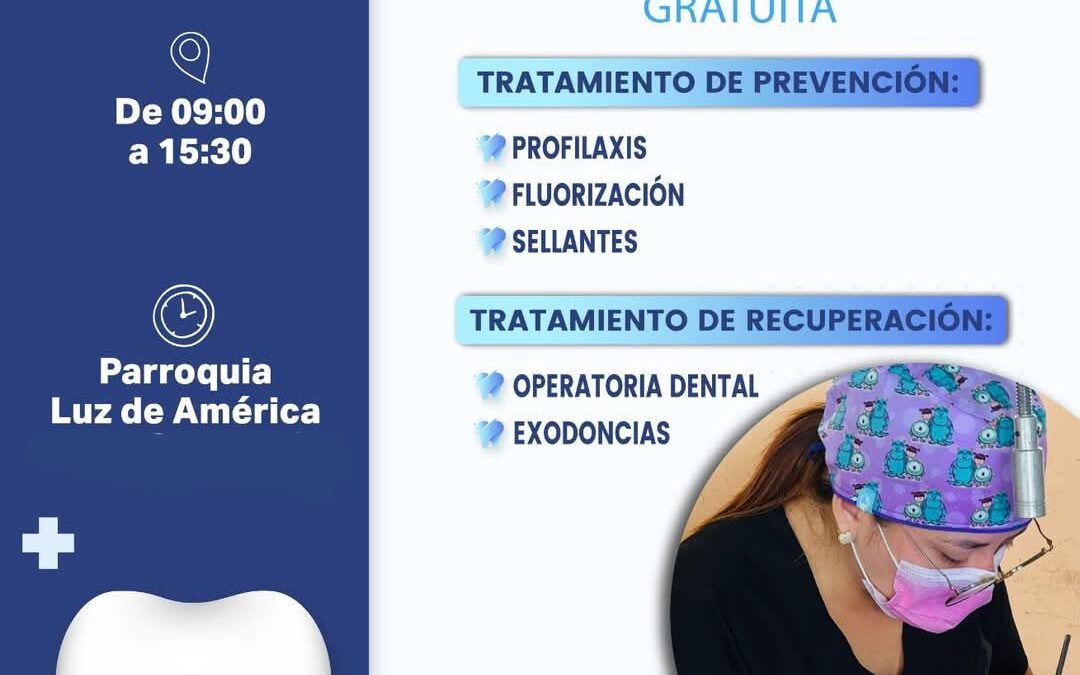 Este lunes 26 de mayo, brindaremos Atenciones Gratuitas de Odontología  en la Pa…