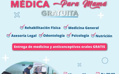 POR EL MES DE MAMÁ

Nuestra Brigada Médica Gratuita estará en Colinas del Bombol…