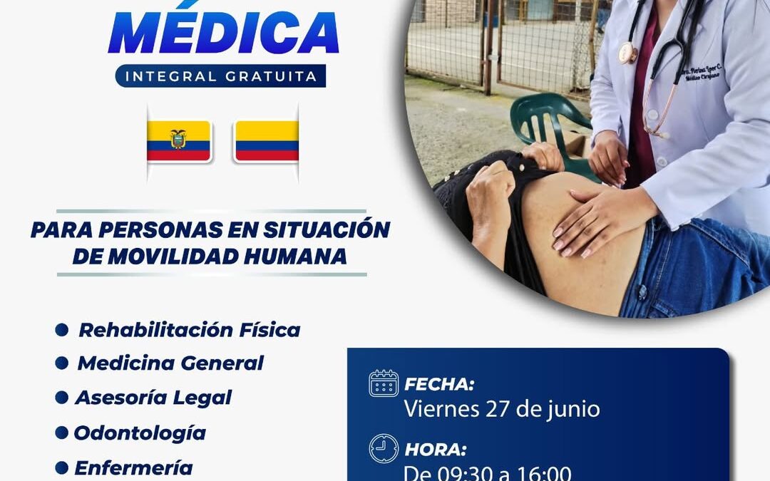 ATENCIÓN SAN GABRIEL DEL BABA  

Estaremos que nuestra Brigada Médica Gratuita …
