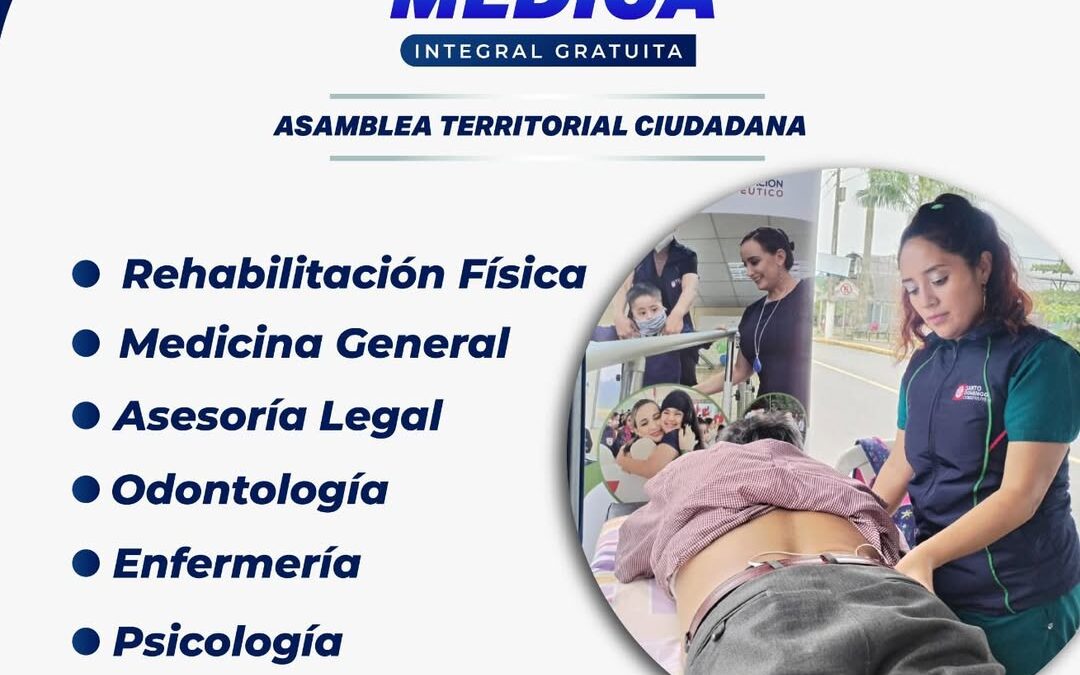 BRIGADA MÉDICA INTEGRAL 

Estaremos atendiendo a la Comunidad Flor del Valle en …