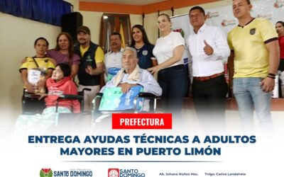 Celinda Balderramo y Ramón Medranda, fueron los beneficiados de las ayudas técni…