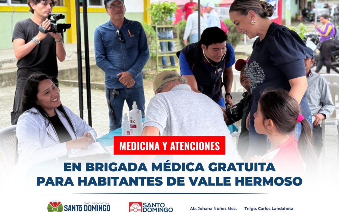 Contentos de los resultados que se dan en cada Brigada Médica Gratuita en la par…