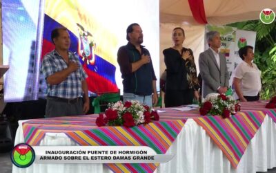 Gracias a la hermandad con el pueblo de Japón, hoy entregamos el puente sobre el…