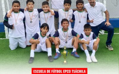 La Escuela de Fútbol Permanente EPCO Tsáchila dejó todo en el Torneo «Copa Vist…