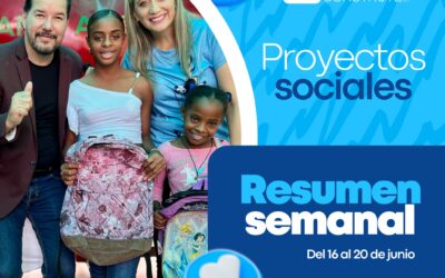 Les compartimos nuestro resumen semanal de proyectos sociales 

#PrefectaJohana…