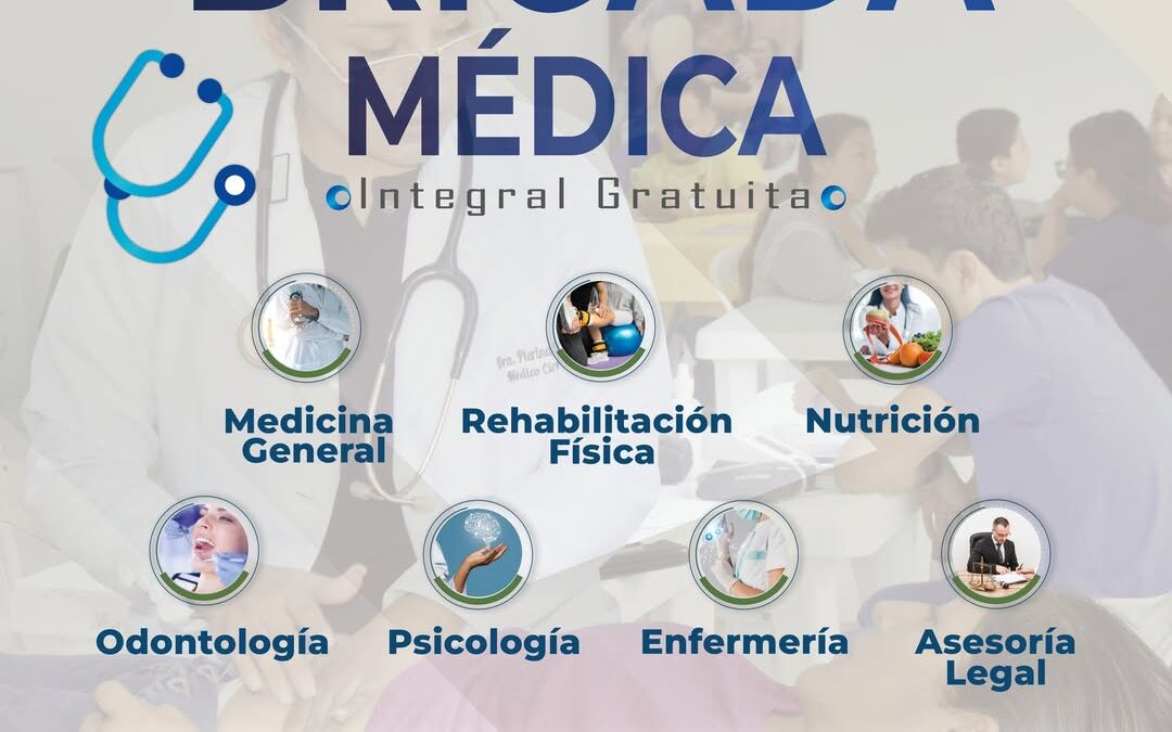 Los esperamos en la Brigada Médica Gratuita que se realizará en el GAD Parroquia…