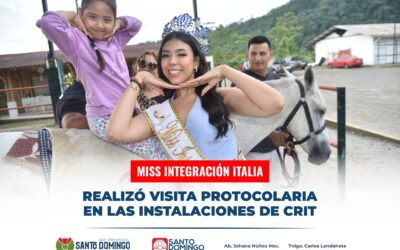Luana Rivas, Miss Integración Organización Miss Universe Ecuador Comunidad Europ…