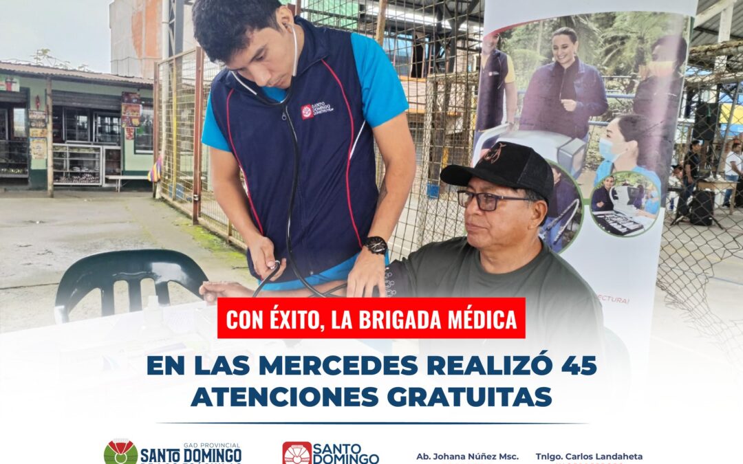 Nuestra Brigada Médica Gratuita llegó hasta la Comuna Las Mercedes, aquí, se pud…