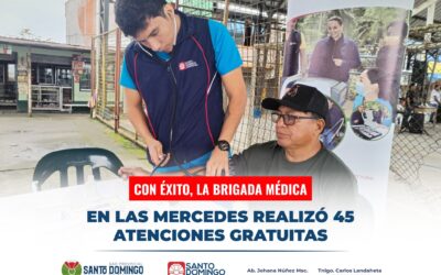 Nuestra Brigada Médica Gratuita llegó hasta la Comuna Las Mercedes, aquí, se pud…