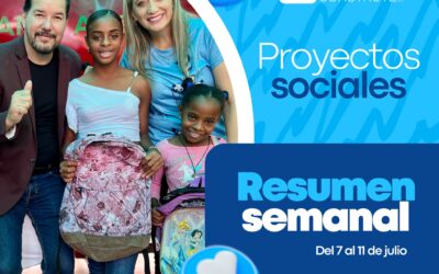 Les compartimos nuestro resumen semanal de proyectos sociales 

#PrefectaJohana…