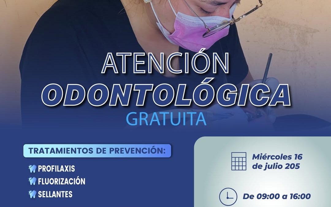 CUMPLIENDO CON NUESTRO COMPROMISO A LA COMUNIDAD 

Las atenciones odontológicas …