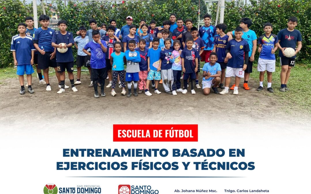 Deportistas de la Escuela de Fútbol Permanente, realizaron entrenamiento basado …