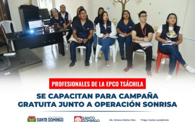 Funcionarios de la EPCO Tsáchila continúan capacitándose de manera virtual junto…