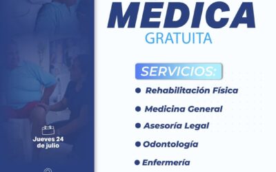 Nuestra Brigada Médica Gratuita estará atendiendo en las instalaciones de Misión…