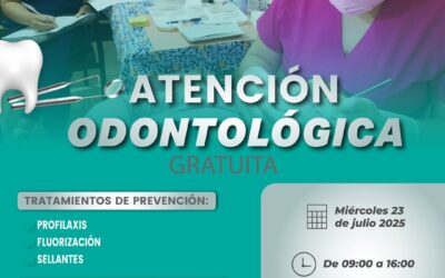 Nuestro Servicio Odontológico Gratuito llegará al Recinto Rocafuerte pertenecien…