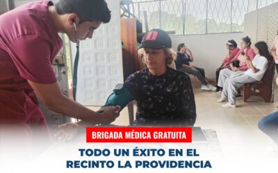 VAMOS BIEN

Todo un éxito la Brigada Médica Gratuita en el Recinto La Providenci…
