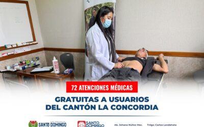 Continuamos trabajando arduamente en territorio brindando 72 atenciones gratuita…