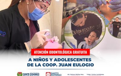 En la Coop. Juan Eulogio, niños y adolescentes recibieron 45 tratamientos en la…