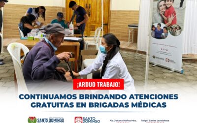 Seguimos con pie firme trabajando con nuestros profesionales en las Brigadas Méd…