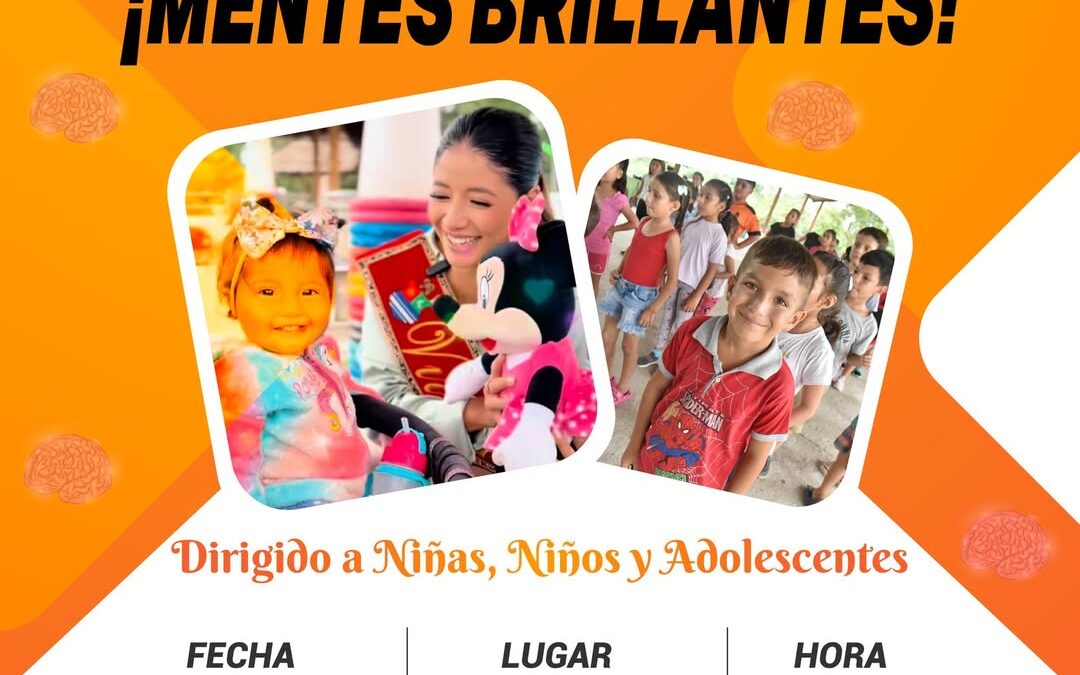 Taller: 𝐌𝐄𝐍𝐓𝐄𝐒 𝐁𝐑𝐈𝐋𝐋𝐀𝐍𝐓𝐄𝐒 

En la Parroquia El Esfuerzo compartiremos esta impor…