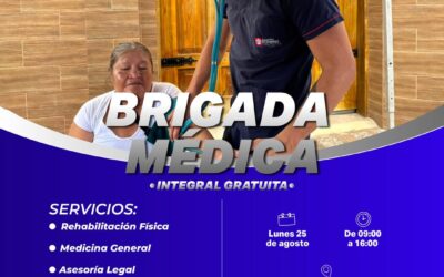 𝙇𝙪𝙣𝙚𝙨 𝙙𝙚 𝘽𝙧𝙞𝙜𝙖𝙙𝙖 𝙈𝙚́𝙙𝙞𝙘𝙖 𝙂𝙧𝙖𝙩𝙪𝙞𝙩𝙖 

Estaremos con nuestros profesionales en la I…
