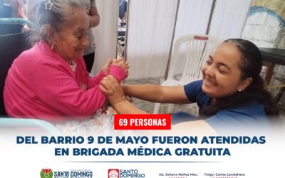 𝙉𝙊𝙎 𝙎𝙀𝙉𝙏𝙄𝙈𝙊𝙎 𝘾𝙊𝙉𝙏𝙀𝙉𝙏𝙊𝙎
Nuestras brigadas médicas gratuitas continúan con éxito…