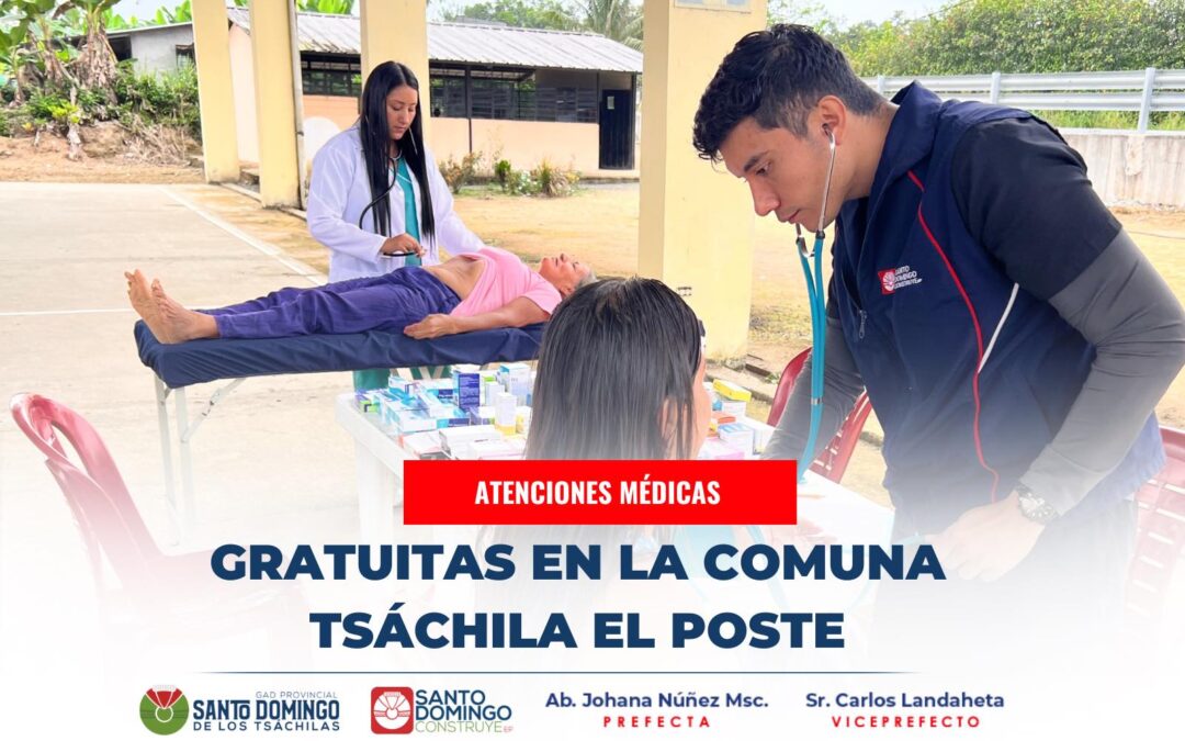 Continuamos brindando atenciones médicas gratuitas en las comunas Tsáchilas 

E…