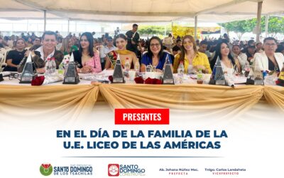 En delegación de la Ab. Johana Núñez, Prefecta de Santo Domingo de los Tsáchilas…
