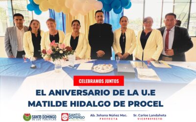 Es un honor poder acompañar en el Aniversario #16 de la Unidad Educativa “Matil…