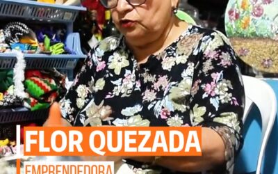 Flor Quezada es una de nuestras usuarias del Proyecto Mujeres Emprendedoras Libr…