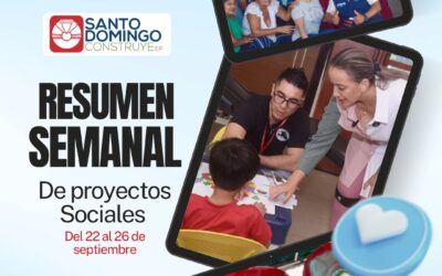 Les compartimos nuestros resumen semanal de proyectos sociales.
#PrefectaJohan…