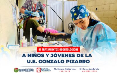 97 tratamientos odontológicos fueron realizados a niños, niñas y adolescentes, d…