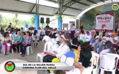 Bienvenidos a una jornada dedicada a la Mujer Rural, espacio donde reconocemos e…