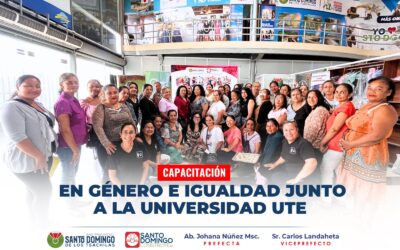 Gracias al valioso apoyo del Observatorio de Género de la Universidad UTE – Quit…