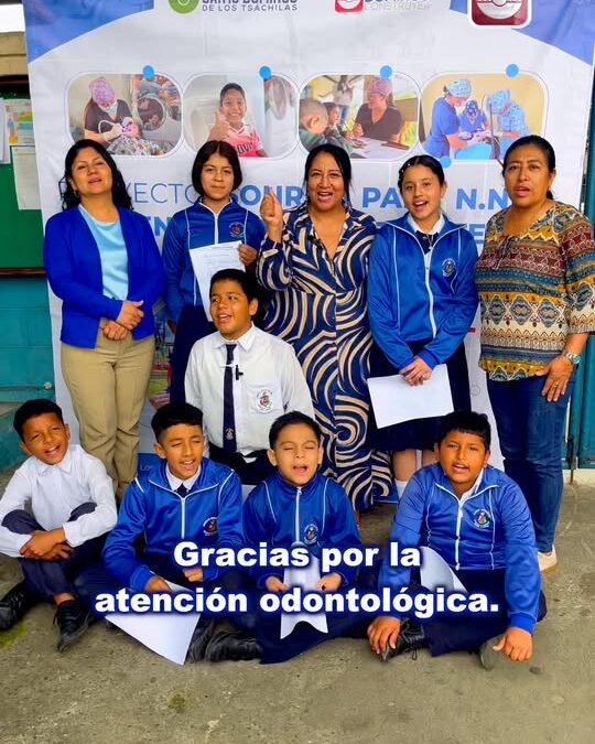 La brigada odontológica, a cargo de la Prefectura y en convenio con la Universi…