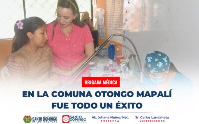 Nuestra Prefecta Johana Núñez visitó la Comuna Tsáchila Otongo Mapalí en donde s…
