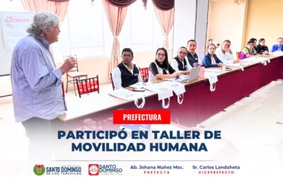 Prefectura de Santo Domingo de los Tsáchilas y la Empresa Pública Santo Domingo …
