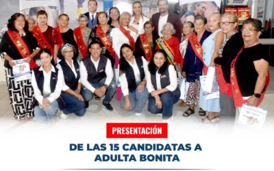 Se presentaron a las 15 candidatas a Adulta Bonita  evento a realizarse el viern…