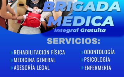 ¡Tu salud es lo más importante!
Te invitamos a participar en la Brigada Médica …
