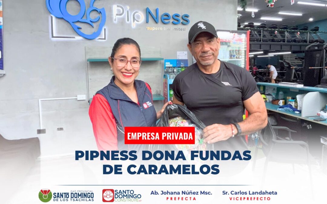Agradecemos a la empresa privada PIPNESS  por su valioso aporte con fundas de ca…